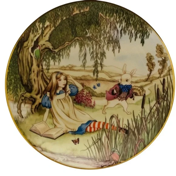 Limoges, Alice in Wonderland collection Limited Edition, Plate #1 - Picture 1 of 5